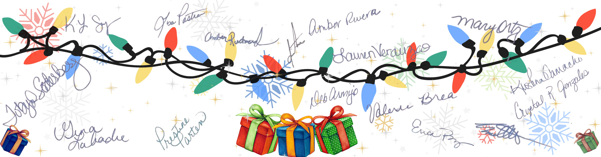 signed names